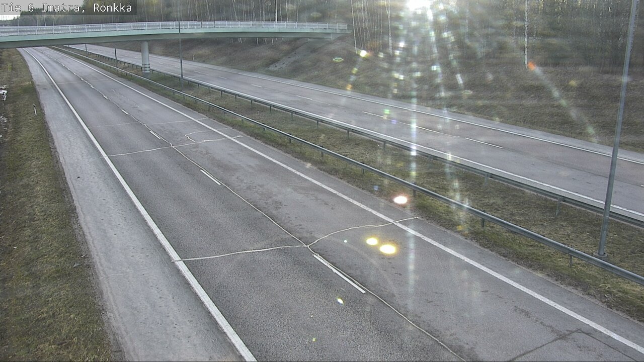 Weather Camera Image Väg 6 Imatra, Rönkkä, Imatra, Etelä-Karjala
