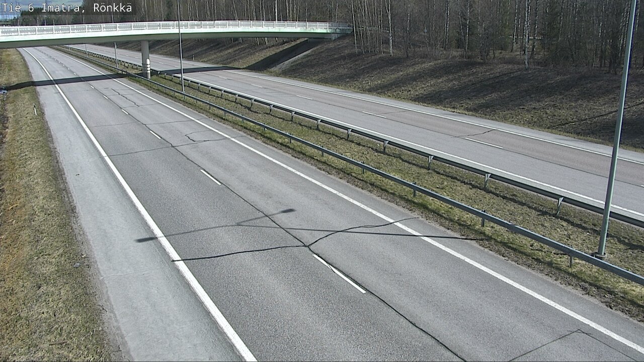 Weather Camera Image Road 6 Imatra, Rönkkä, Imatra, Etelä-Karjala