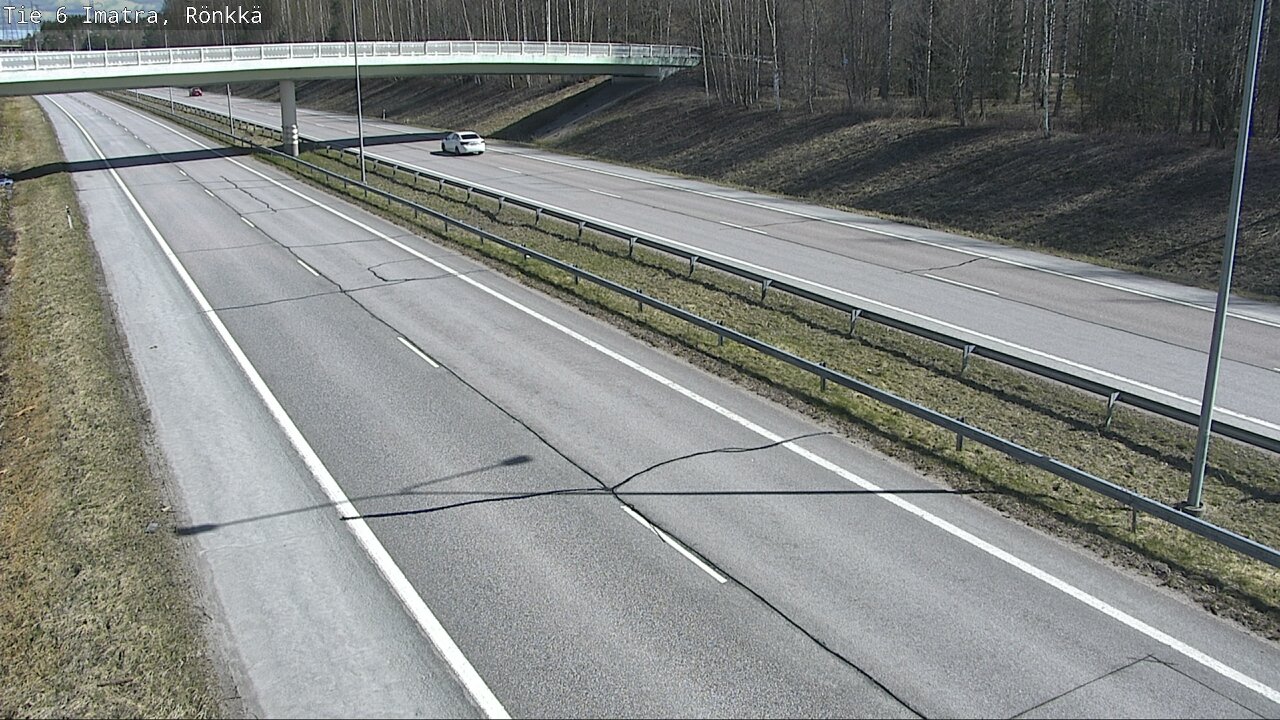Weather Camera Image Road 6 Imatra, Rönkkä, Imatra, Etelä-Karjala