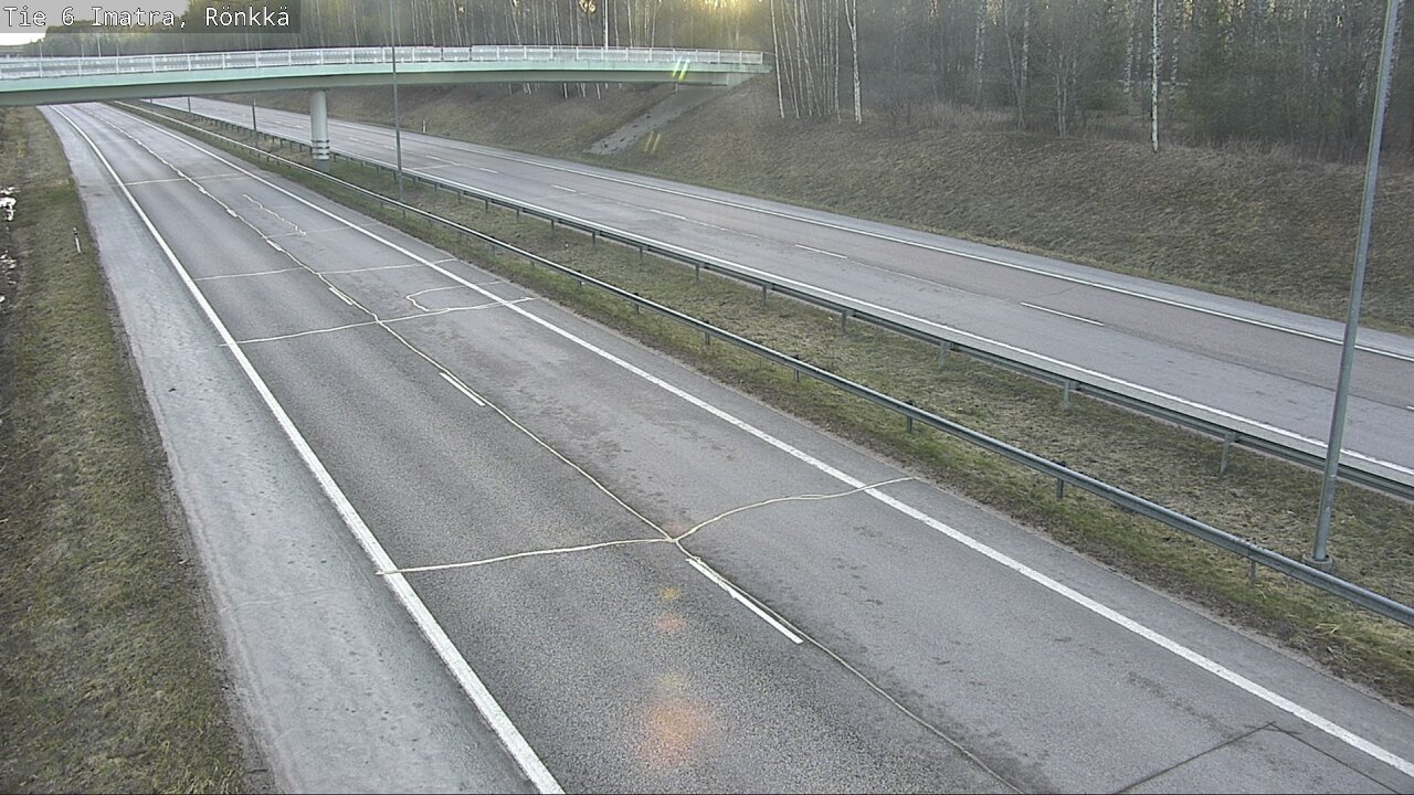 Weather Camera Image Väg 6 Imatra, Rönkkä, Imatra, Etelä-Karjala