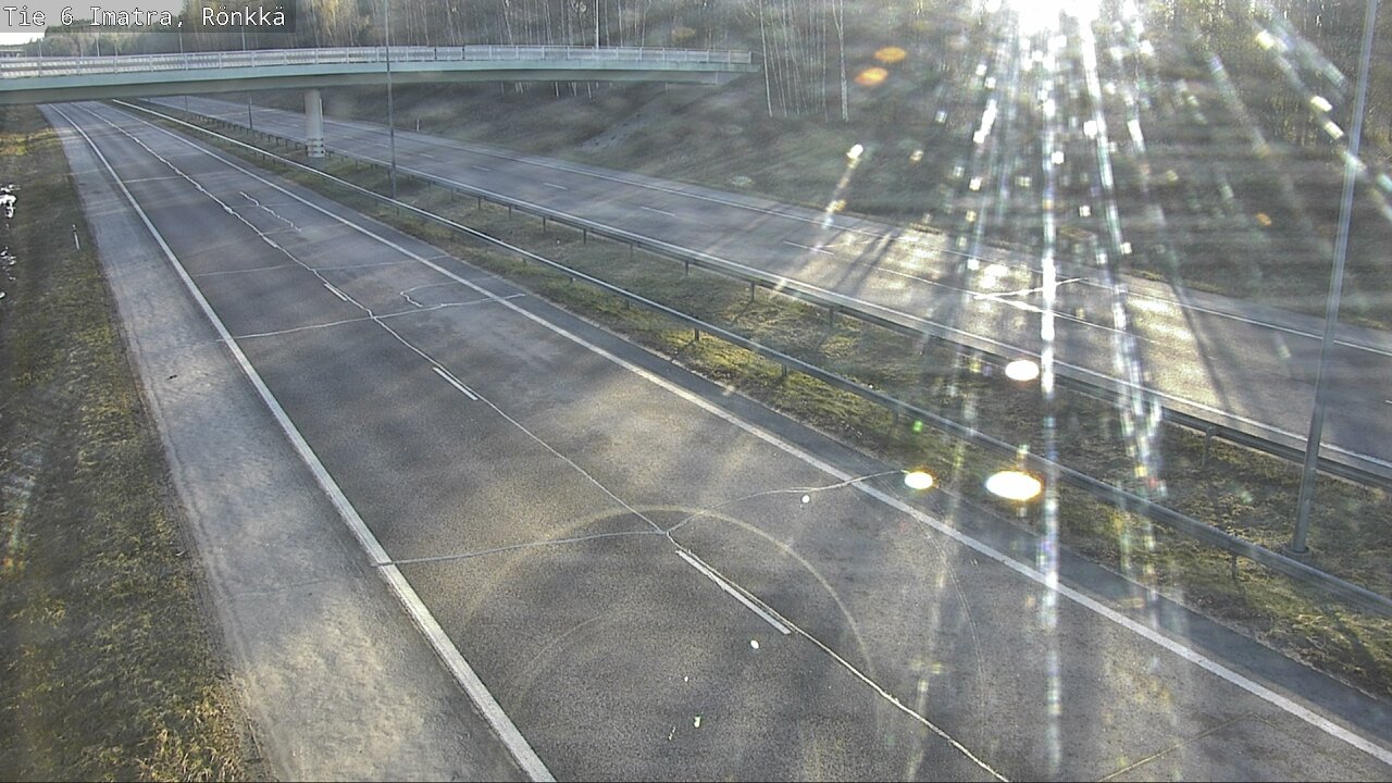 Weather Camera Image Road 6 Imatra, Rönkkä, Imatra, Etelä-Karjala