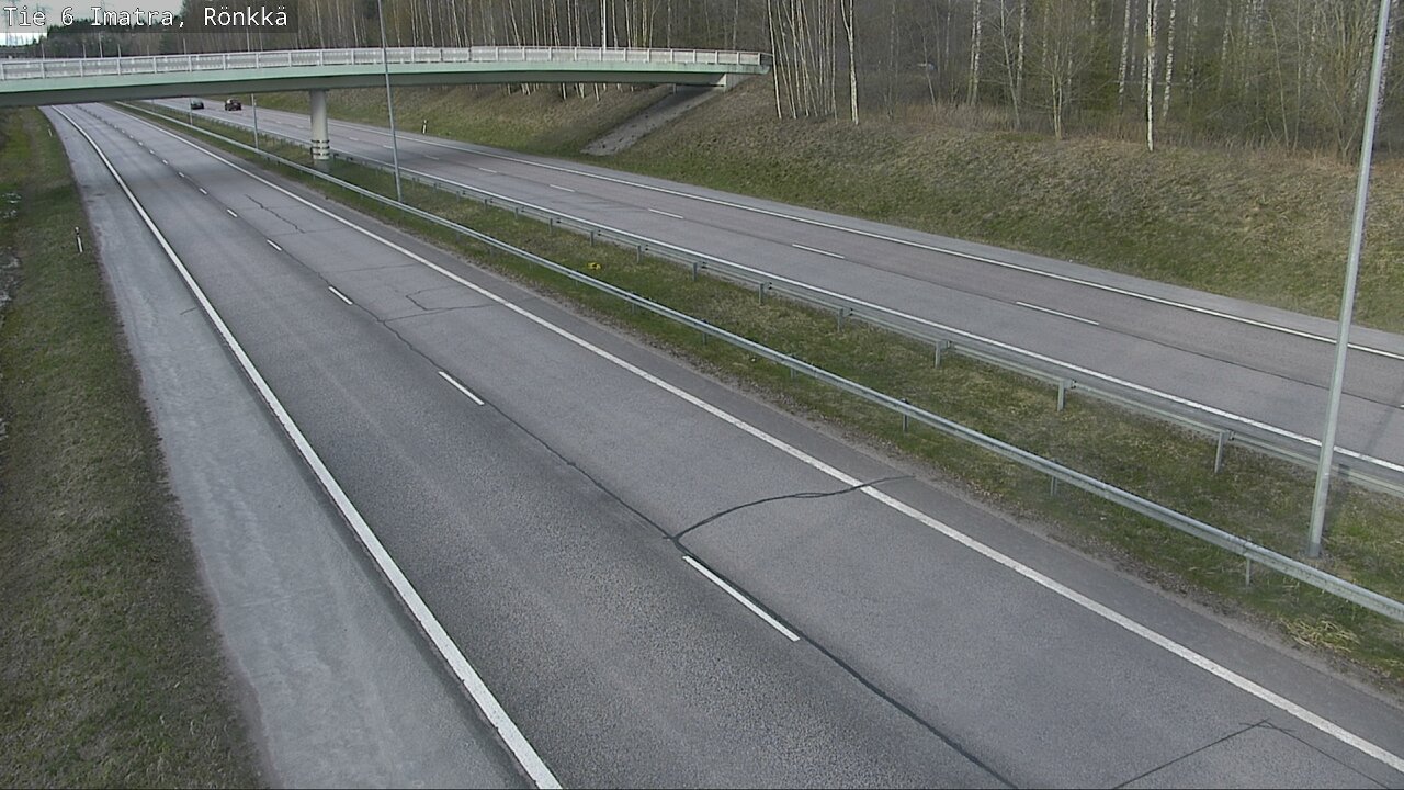 Weather Camera Image Väg 6 Imatra, Rönkkä, Imatra, Etelä-Karjala