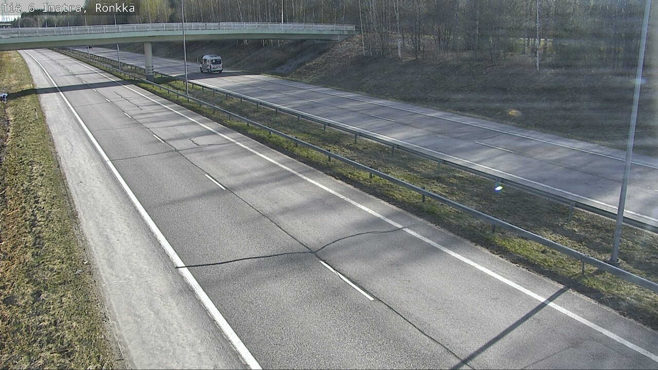Weather Camera Image Väg 6 Imatra, Rönkkä, Imatra, Etelä-Karjala