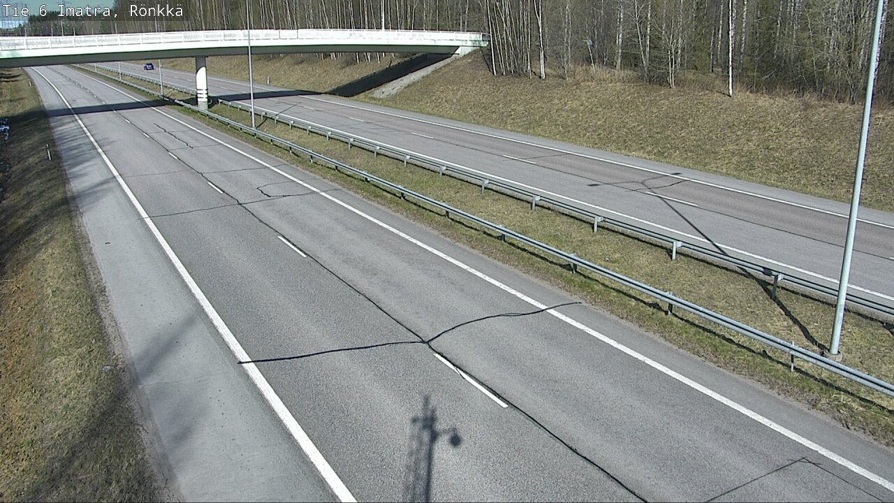 Weather Camera Image Road 6 Imatra, Rönkkä, Imatra, Etelä-Karjala