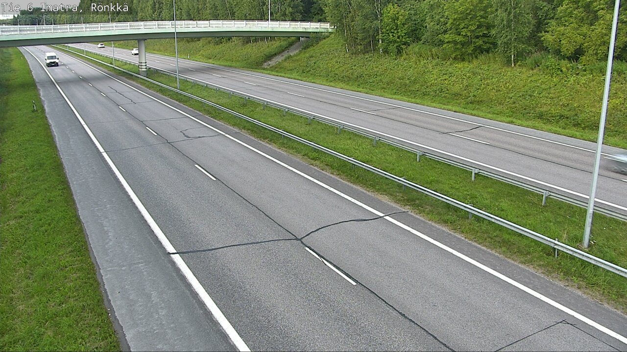 Weather Camera Image Road 6 Imatra, Rönkkä, Imatra, Etelä-Karjala