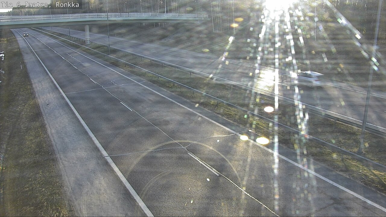 Weather Camera Image Road 6 Imatra, Rönkkä, Imatra, Etelä-Karjala