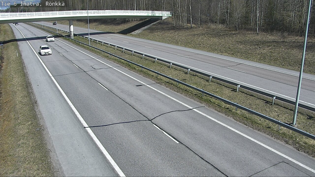 Weather Camera Image Road 6 Imatra, Rönkkä, Imatra, Etelä-Karjala