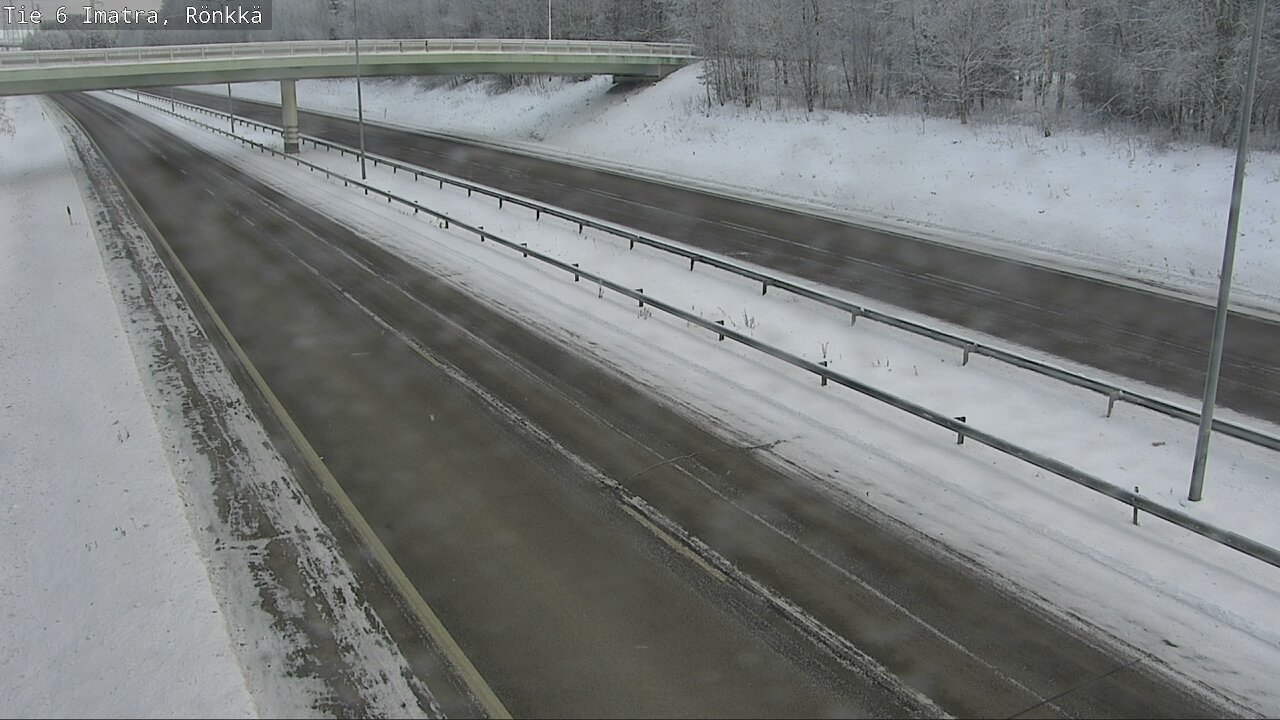 Weather Camera Image Väg 6 Imatra, Rönkkä, Imatra, Etelä-Karjala