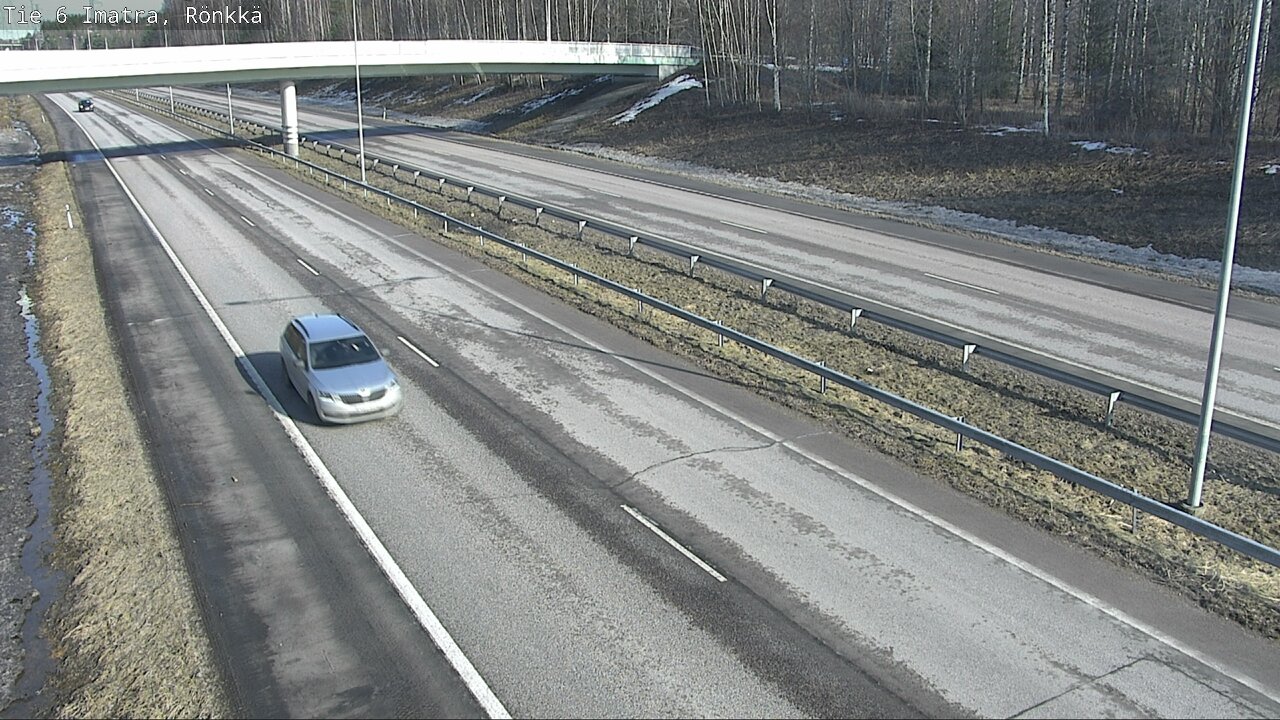Weather Camera Image Väg 6 Imatra, Rönkkä, Imatra, Etelä-Karjala