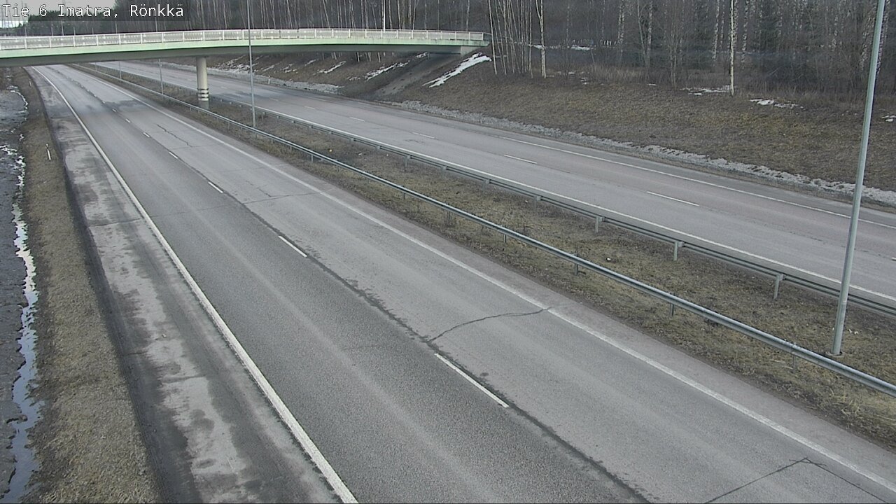 Weather Camera Image Väg 6 Imatra, Rönkkä, Imatra, Etelä-Karjala