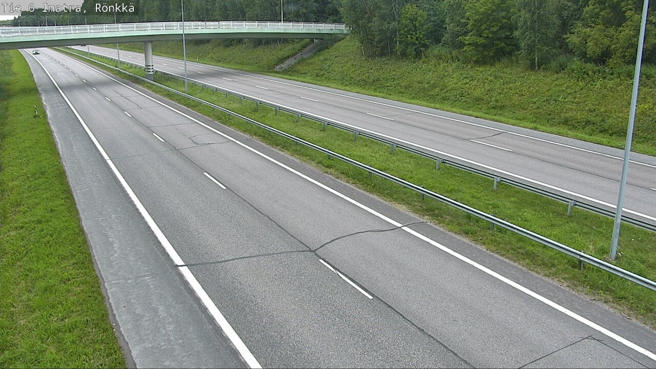 Weather Camera Image Road 6 Imatra, Rönkkä, Imatra, Etelä-Karjala