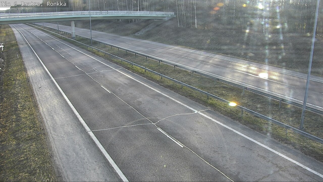 Weather Camera Image Road 6 Imatra, Rönkkä, Imatra, Etelä-Karjala