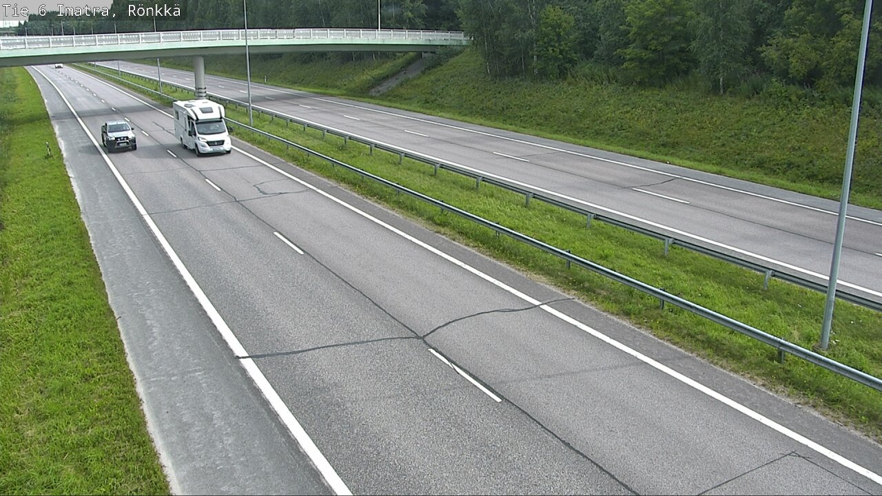 Weather Camera Image Road 6 Imatra, Rönkkä, Imatra, Etelä-Karjala