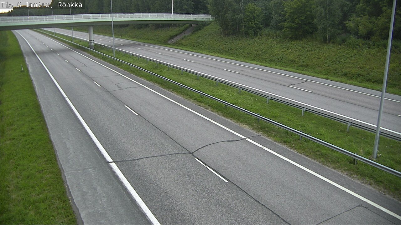 Weather Camera Image Road 6 Imatra, Rönkkä, Imatra, Etelä-Karjala