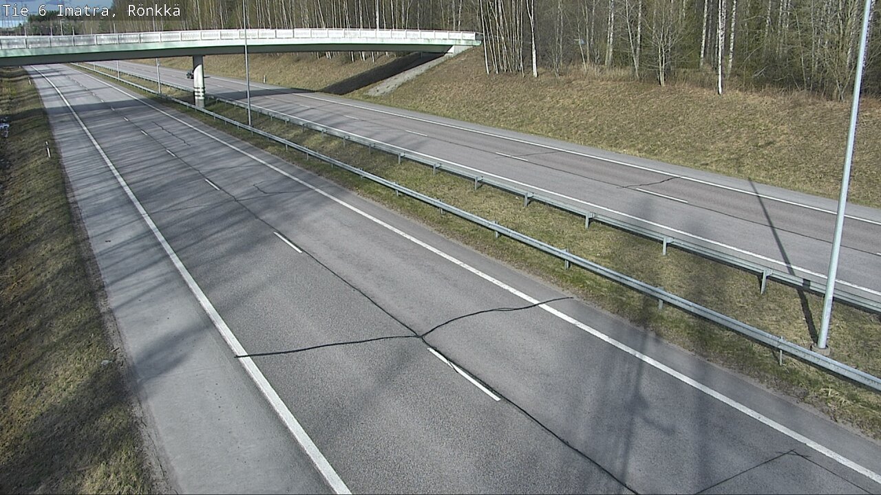 Weather Camera Image Road 6 Imatra, Rönkkä, Imatra, Etelä-Karjala