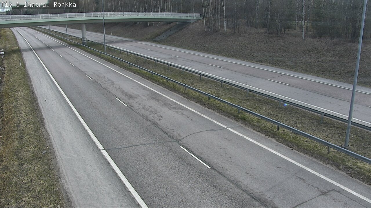 Weather Camera Image Road 6 Imatra, Rönkkä, Imatra, Etelä-Karjala