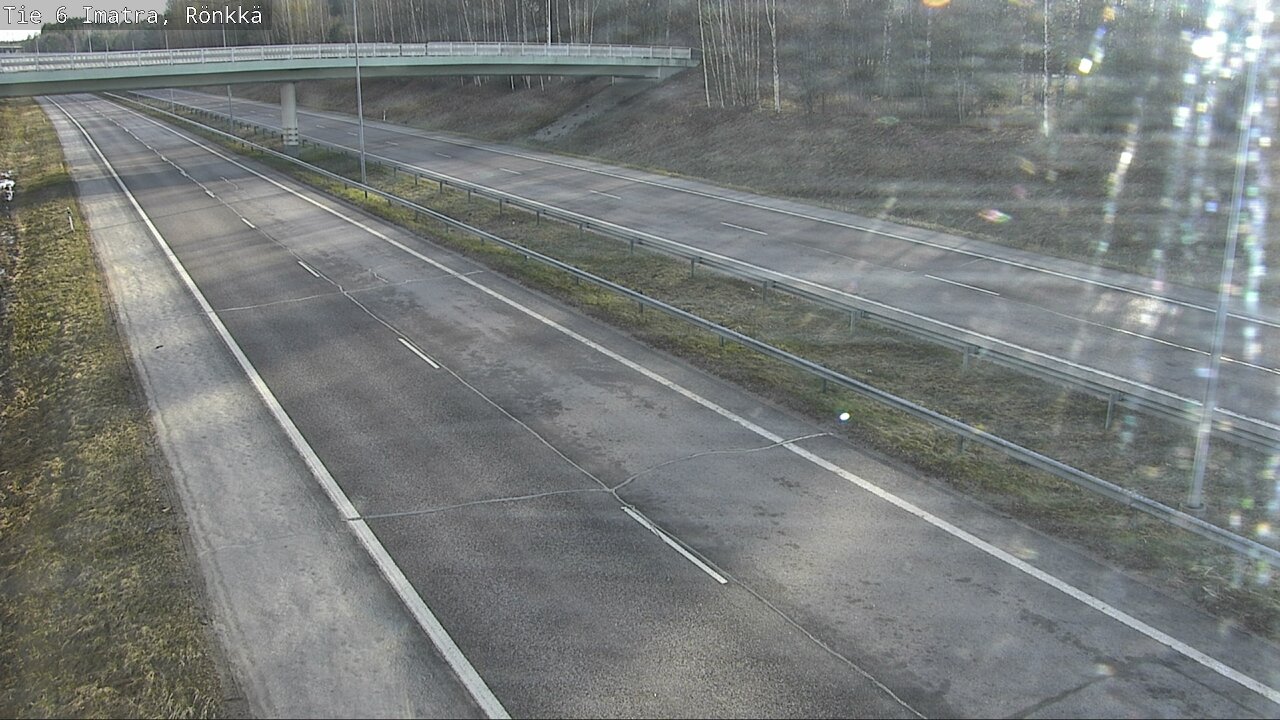 Weather Camera Image Road 6 Imatra, Rönkkä, Imatra, Etelä-Karjala