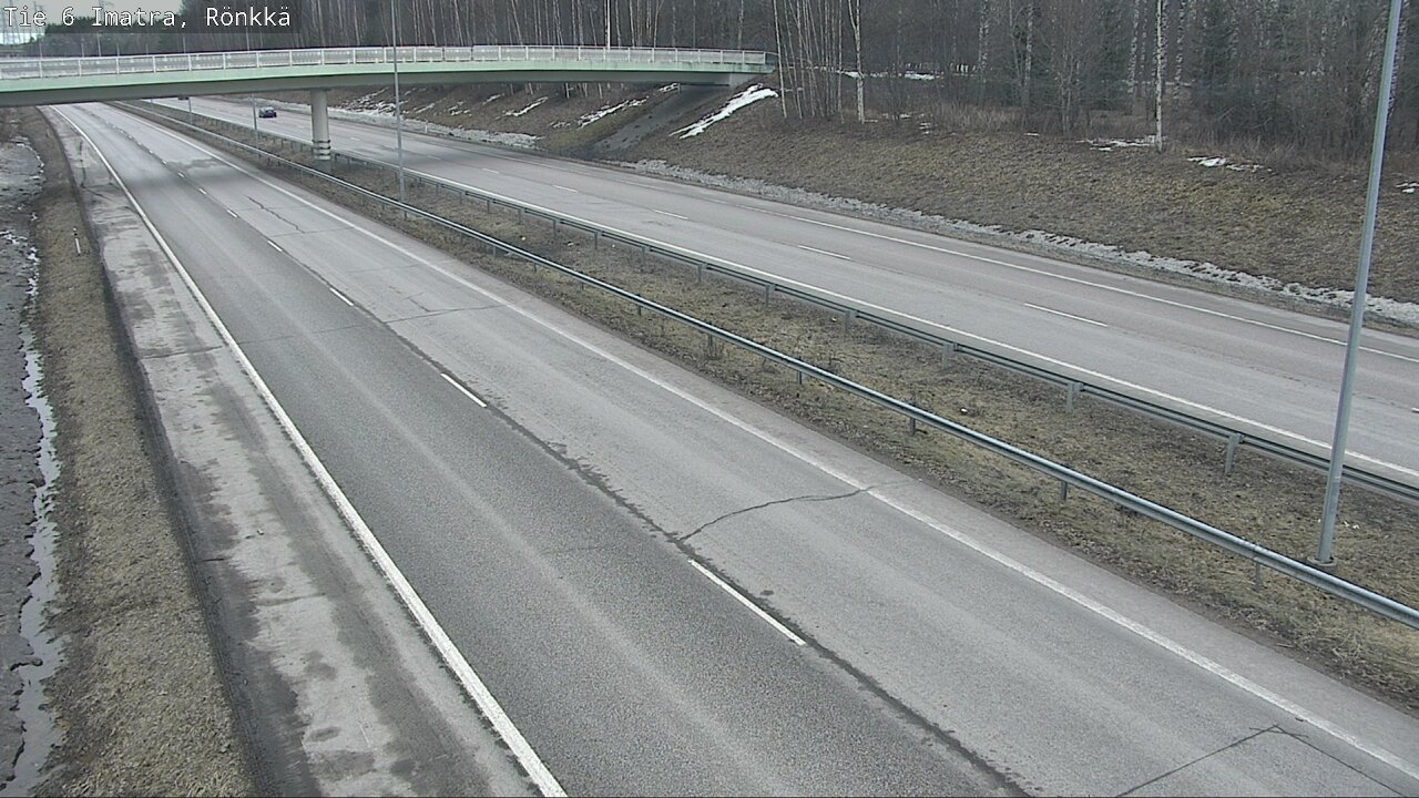 Weather Camera Image Väg 6 Imatra, Rönkkä, Imatra, Etelä-Karjala