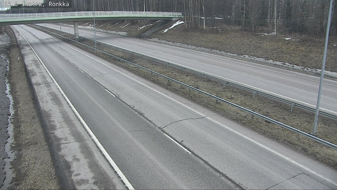 Weather Camera Image Väg 6 Imatra, Rönkkä, Imatra, Etelä-Karjala