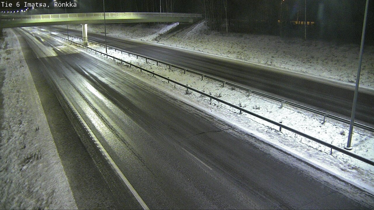Weather Camera Image Road 6 Imatra, Rönkkä, Imatra, Etelä-Karjala