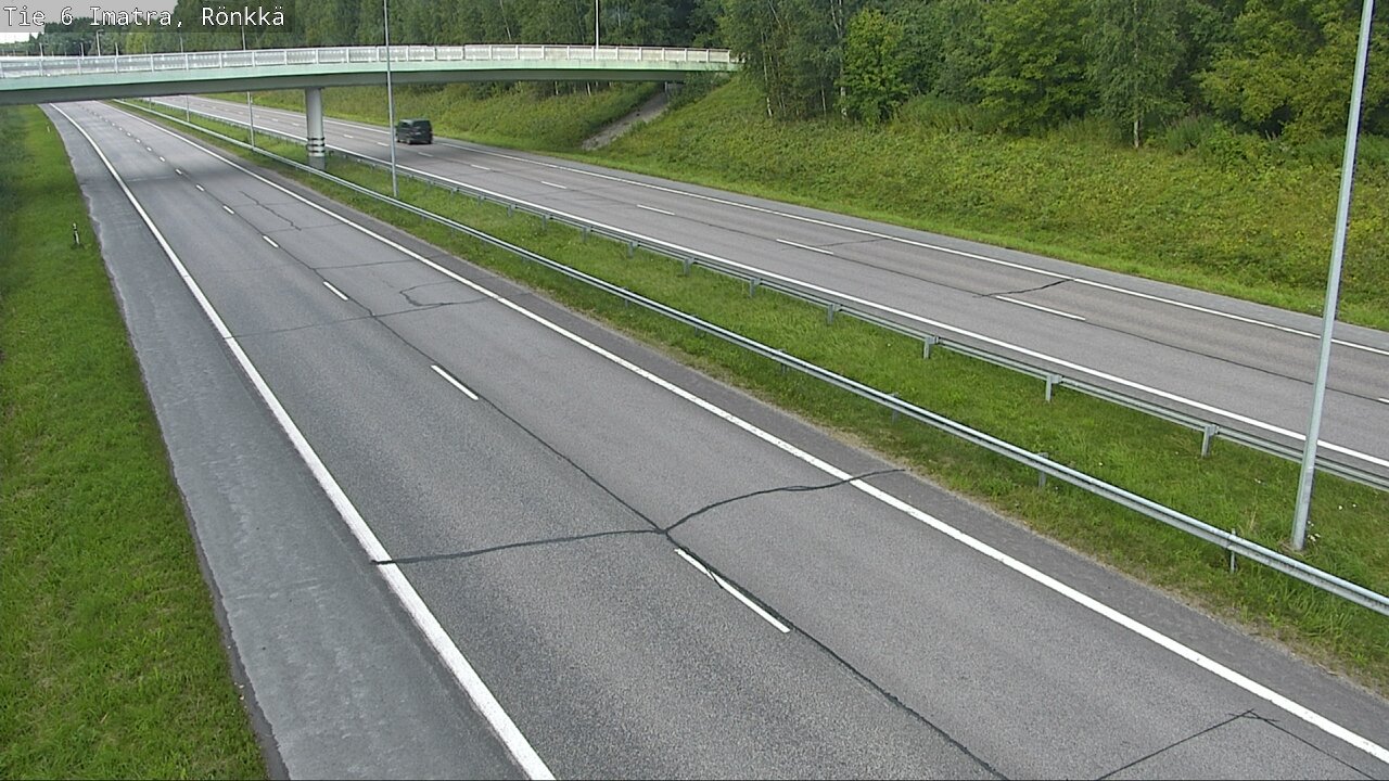 Weather Camera Image Road 6 Imatra, Rönkkä, Imatra, Etelä-Karjala