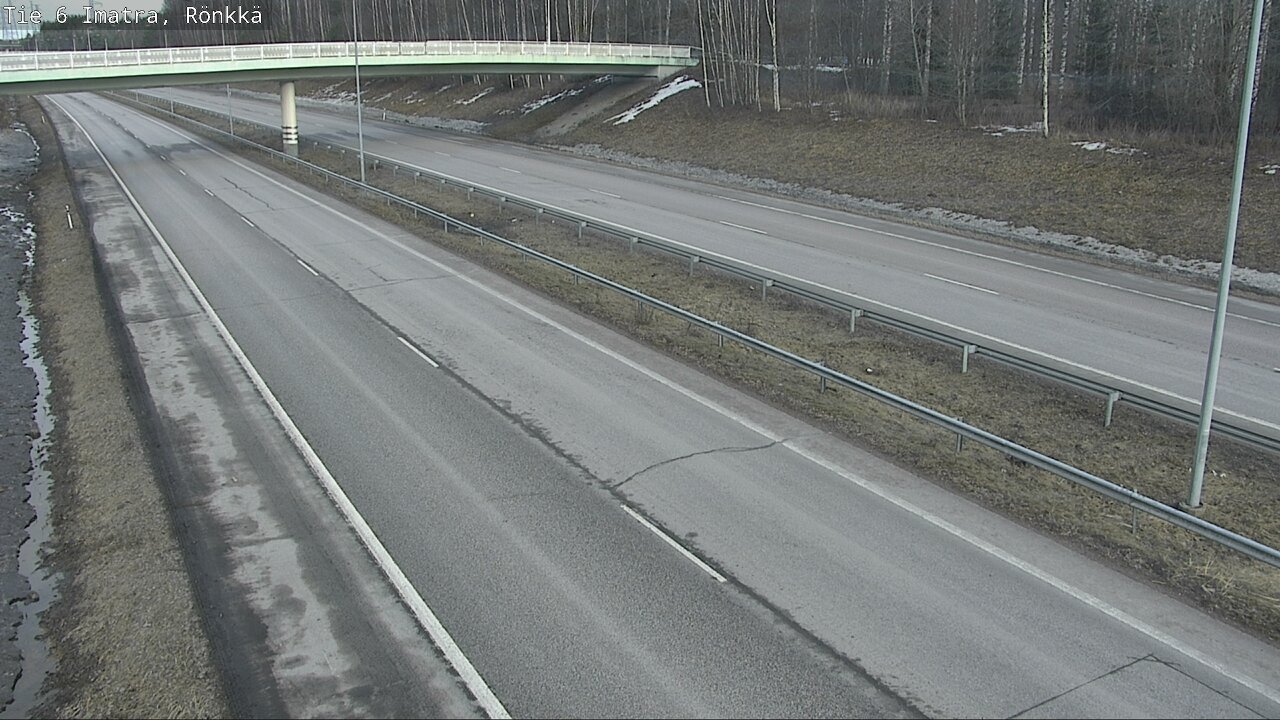 Weather Camera Image Väg 6 Imatra, Rönkkä, Imatra, Etelä-Karjala
