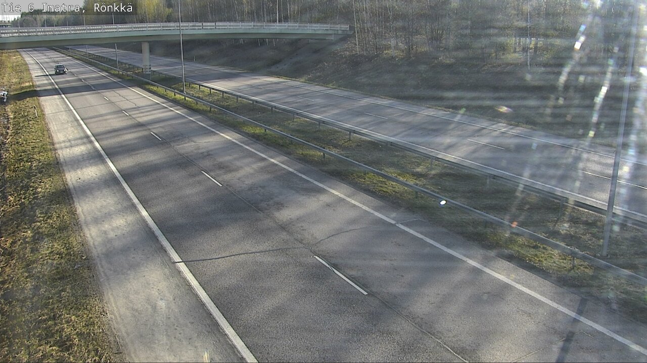 Weather Camera Image Väg 6 Imatra, Rönkkä, Imatra, Etelä-Karjala