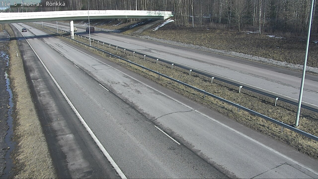 Weather Camera Image Väg 6 Imatra, Rönkkä, Imatra, Etelä-Karjala