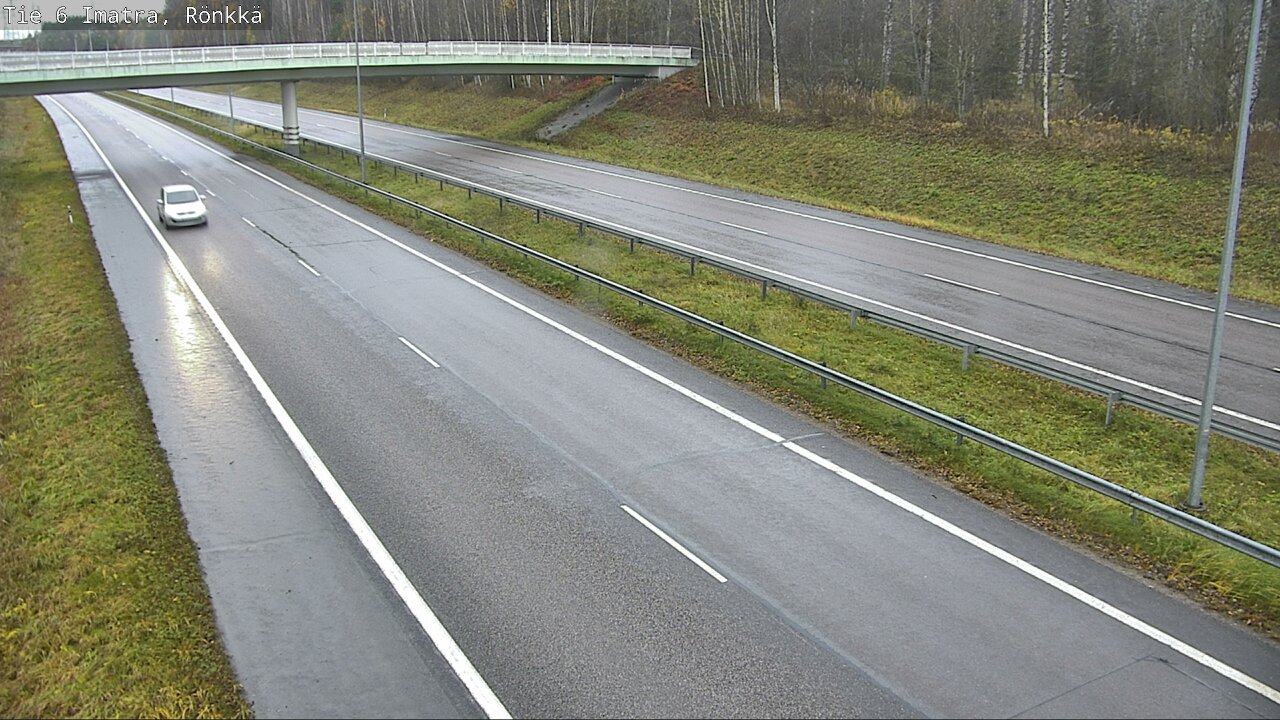 Weather Camera Image Väg 6 Imatra, Rönkkä, Imatra, Etelä-Karjala