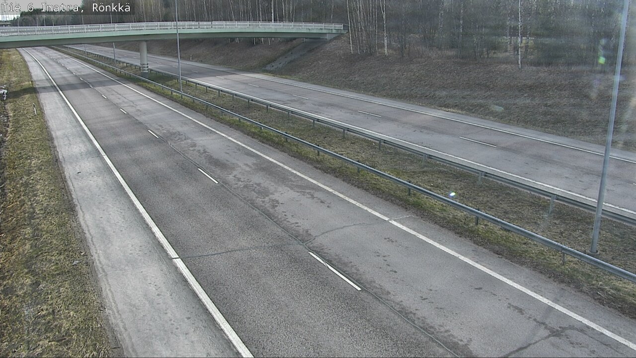 Weather Camera Image Road 6 Imatra, Rönkkä, Imatra, Etelä-Karjala