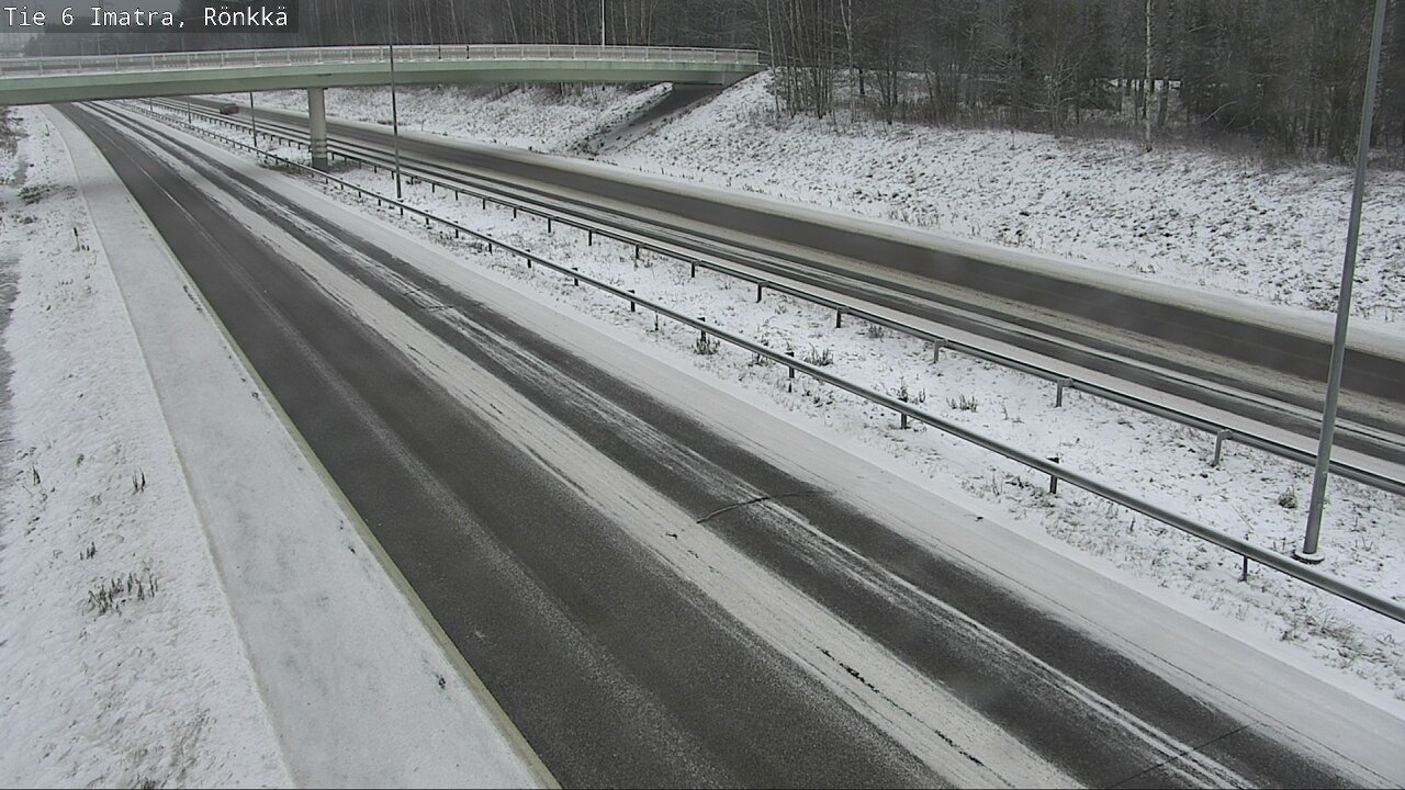 Weather Camera Image Road 6 Imatra, Rönkkä, Imatra, Etelä-Karjala