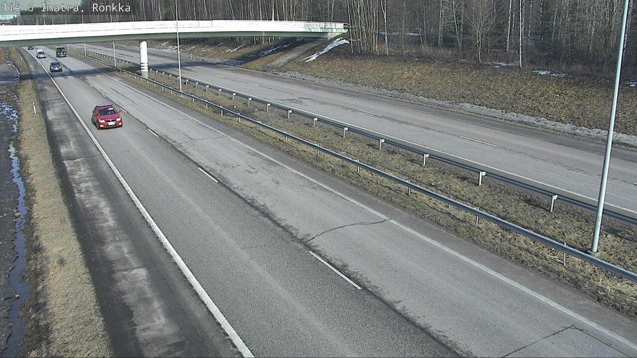 Weather Camera Image Väg 6 Imatra, Rönkkä, Imatra, Etelä-Karjala