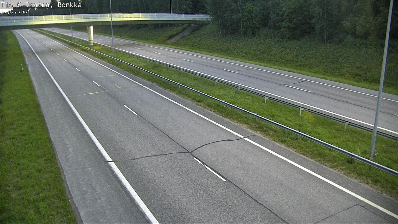 Weather Camera Image Road 6 Imatra, Rönkkä, Imatra, Etelä-Karjala