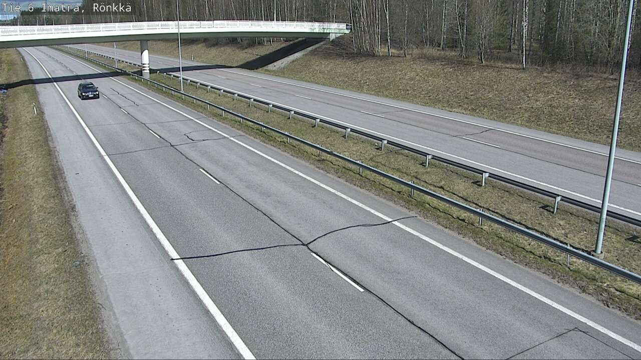 Weather Camera Image Road 6 Imatra, Rönkkä, Imatra, Etelä-Karjala