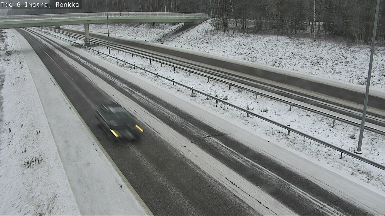 Weather Camera Image Road 6 Imatra, Rönkkä, Imatra, Etelä-Karjala