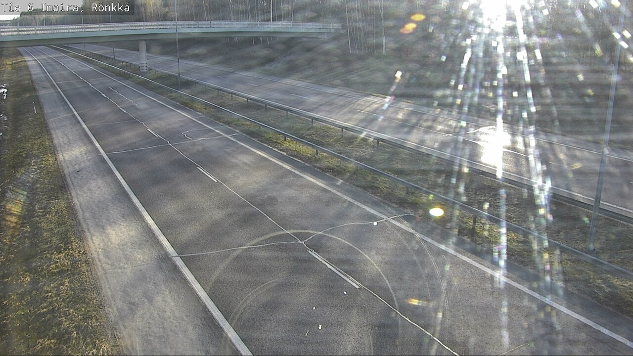 Weather Camera Image Road 6 Imatra, Rönkkä, Imatra, Etelä-Karjala