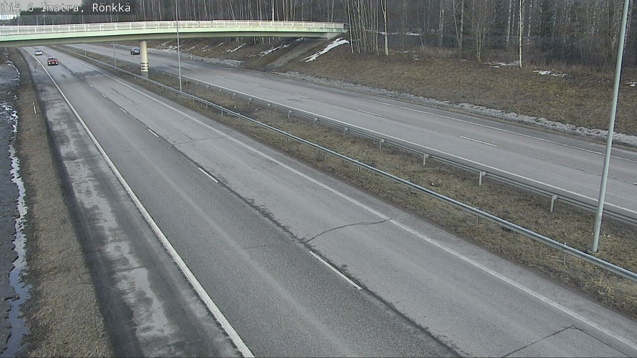 Weather Camera Image Väg 6 Imatra, Rönkkä, Imatra, Etelä-Karjala