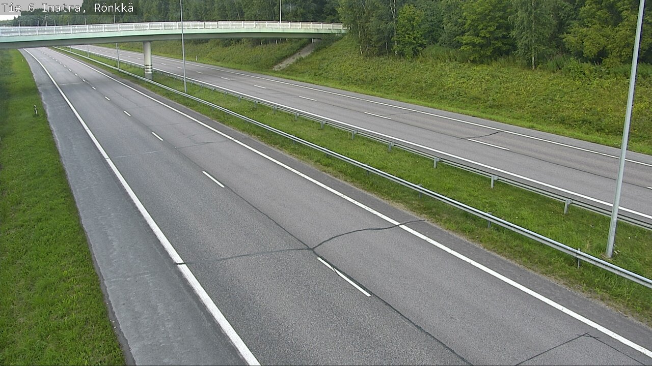 Weather Camera Image Road 6 Imatra, Rönkkä, Imatra, Etelä-Karjala