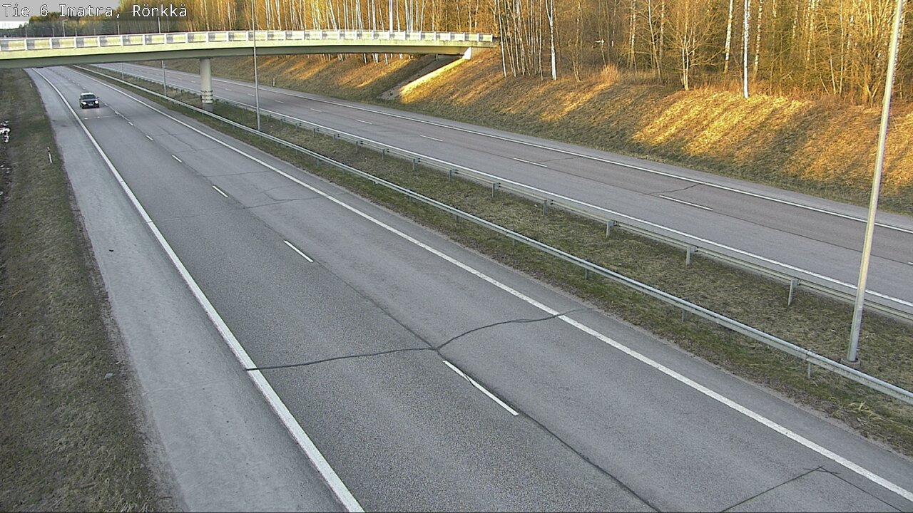 Weather Camera Image Road 6 Imatra, Rönkkä, Imatra, Etelä-Karjala