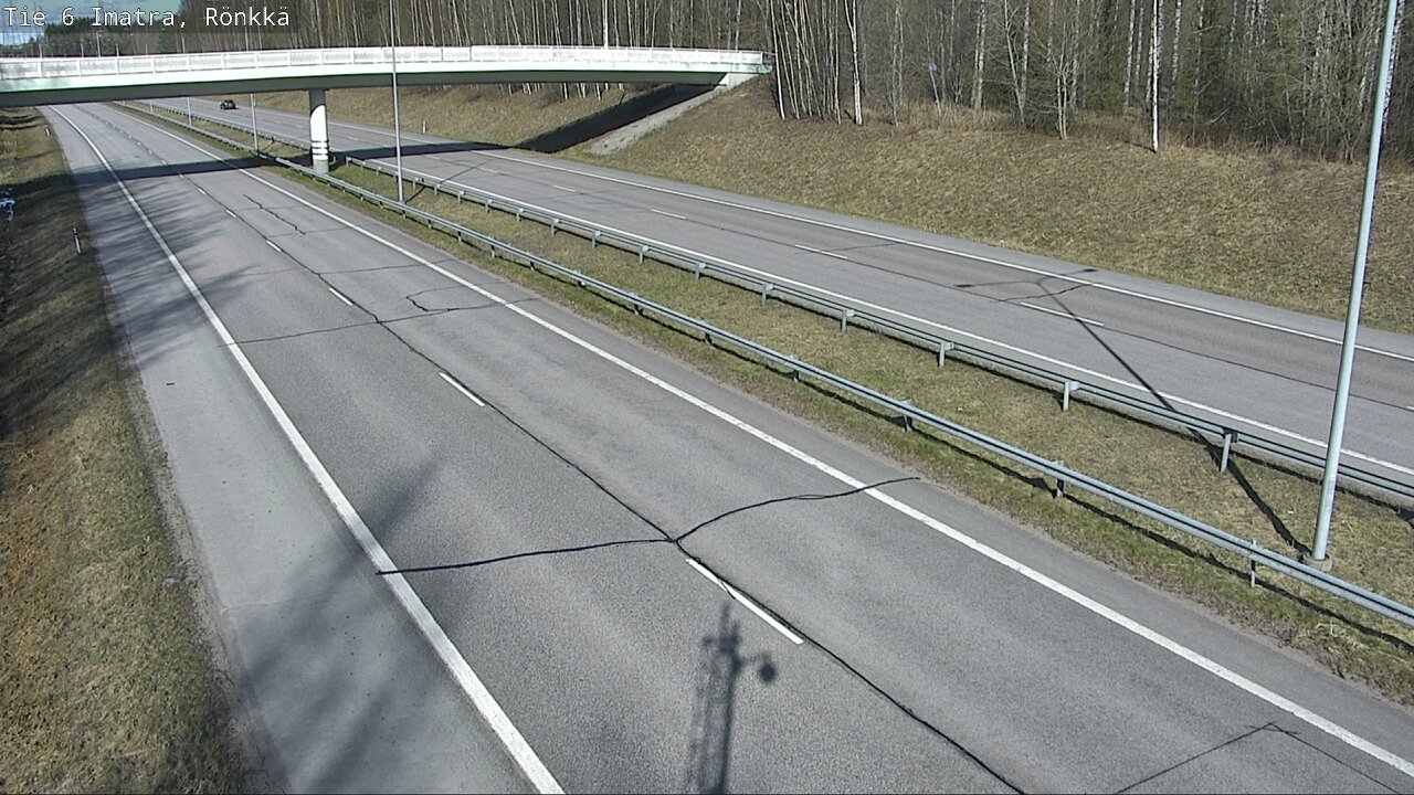 Weather Camera Image Road 6 Imatra, Rönkkä, Imatra, Etelä-Karjala