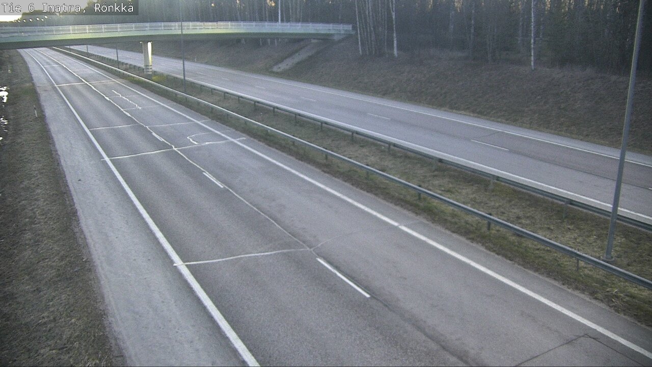 Weather Camera Image Väg 6 Imatra, Rönkkä, Imatra, Etelä-Karjala