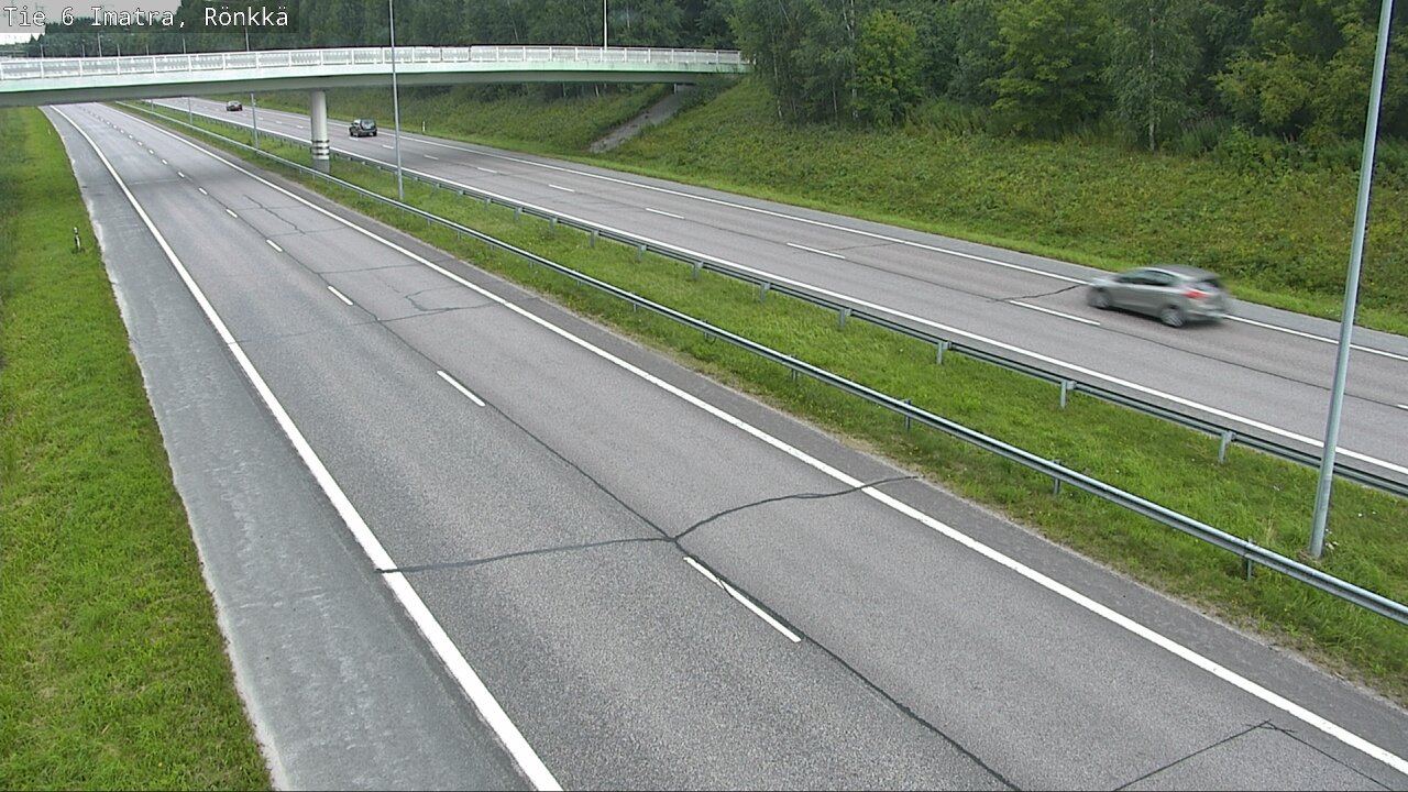 Weather Camera Image Road 6 Imatra, Rönkkä, Imatra, Etelä-Karjala
