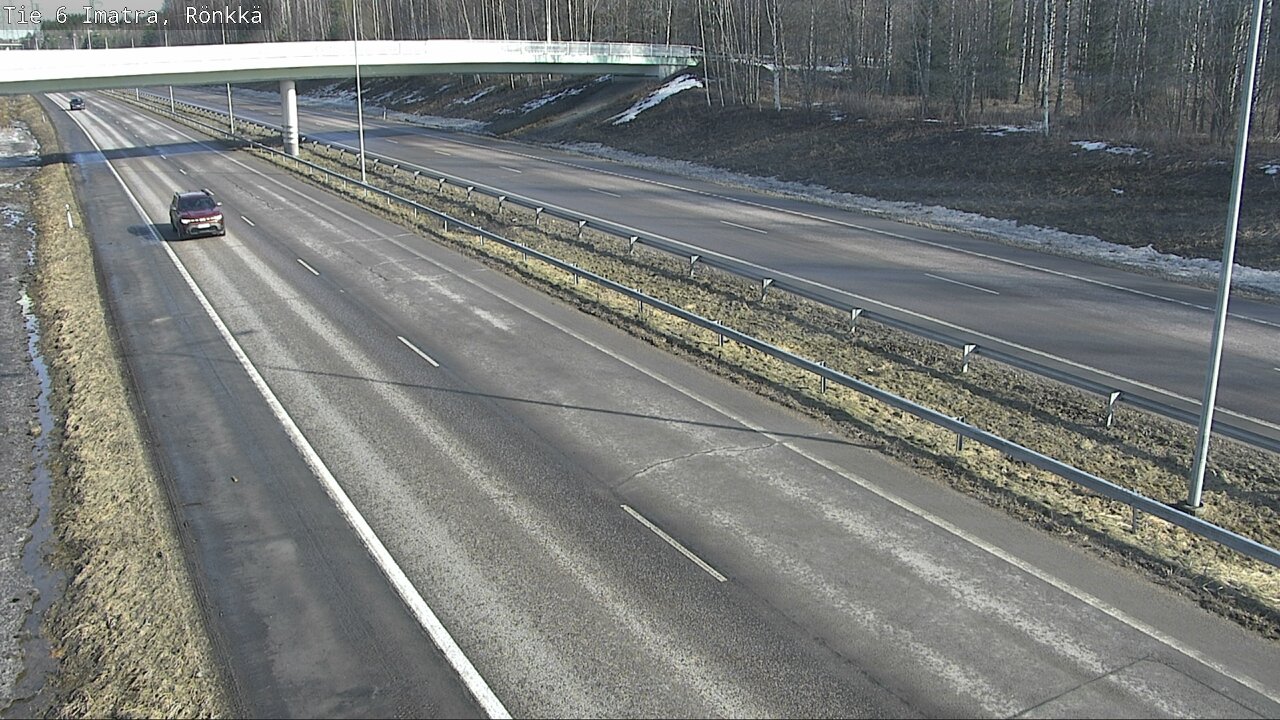 Weather Camera Image Väg 6 Imatra, Rönkkä, Imatra, Etelä-Karjala