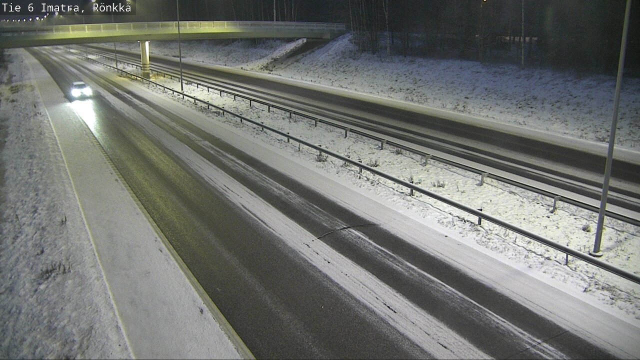 Weather Camera Image Road 6 Imatra, Rönkkä, Imatra, Etelä-Karjala