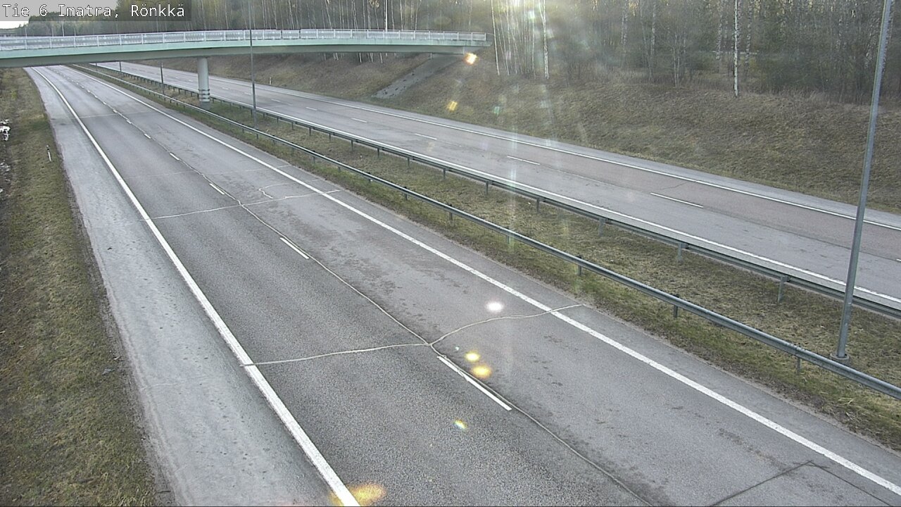 Weather Camera Image Väg 6 Imatra, Rönkkä, Imatra, Etelä-Karjala