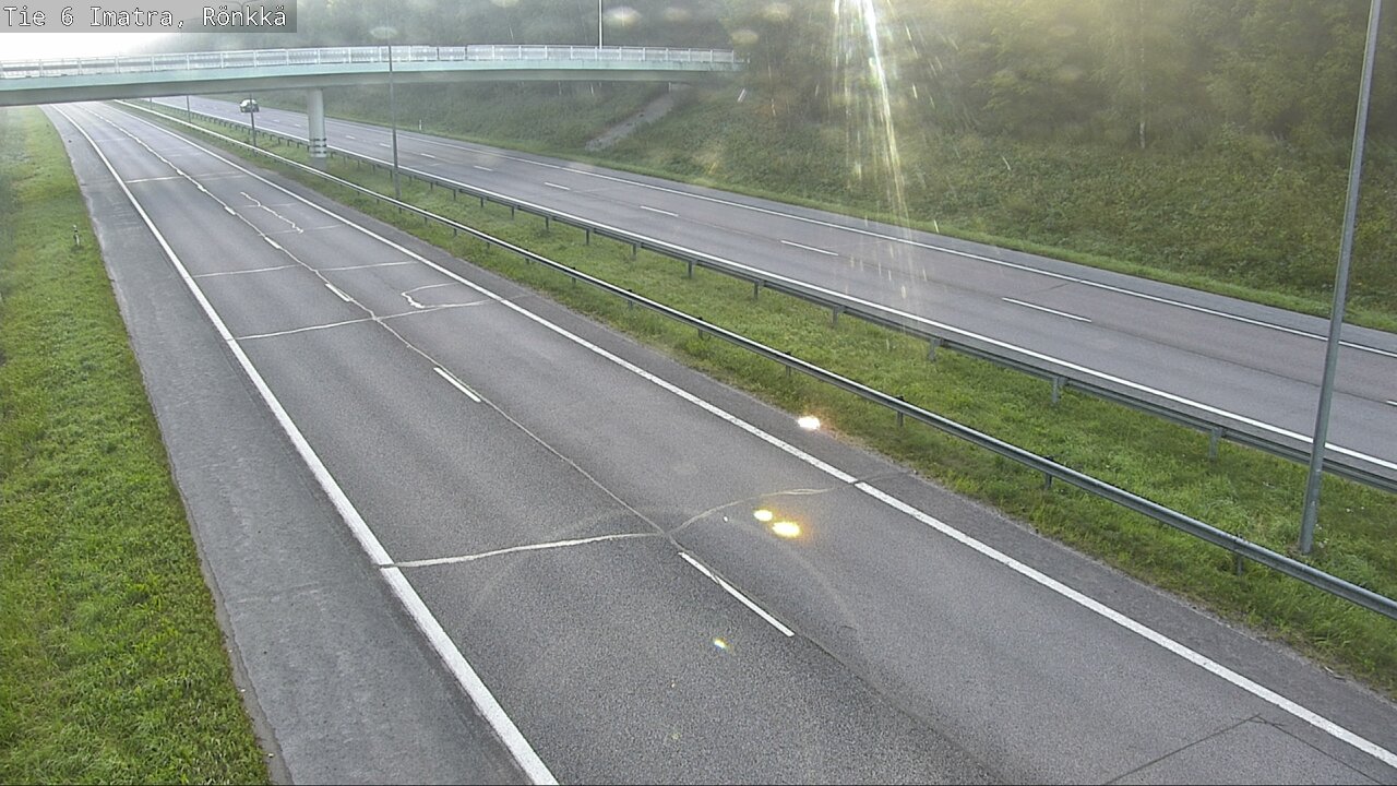 Weather Camera Image Road 6 Imatra, Rönkkä, Imatra, Etelä-Karjala