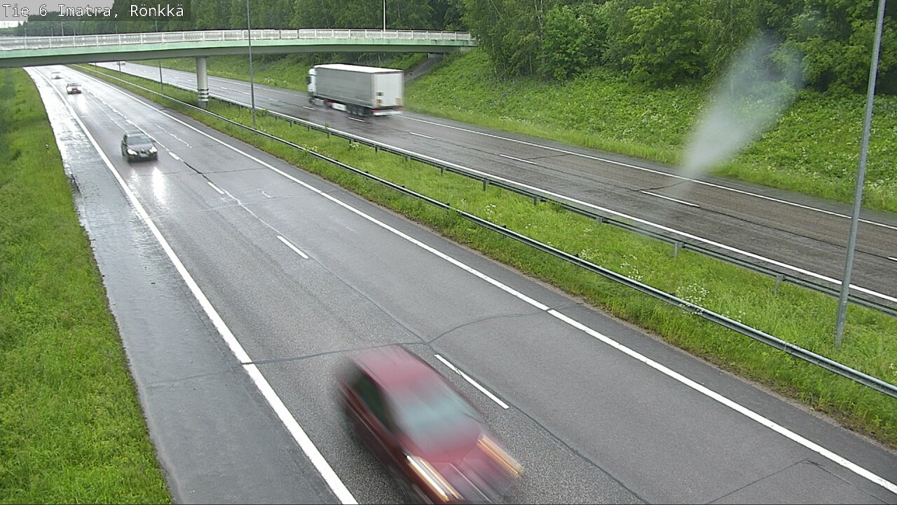 Weather Camera Image Road 6 Imatra, Rönkkä, Imatra, Etelä-Karjala