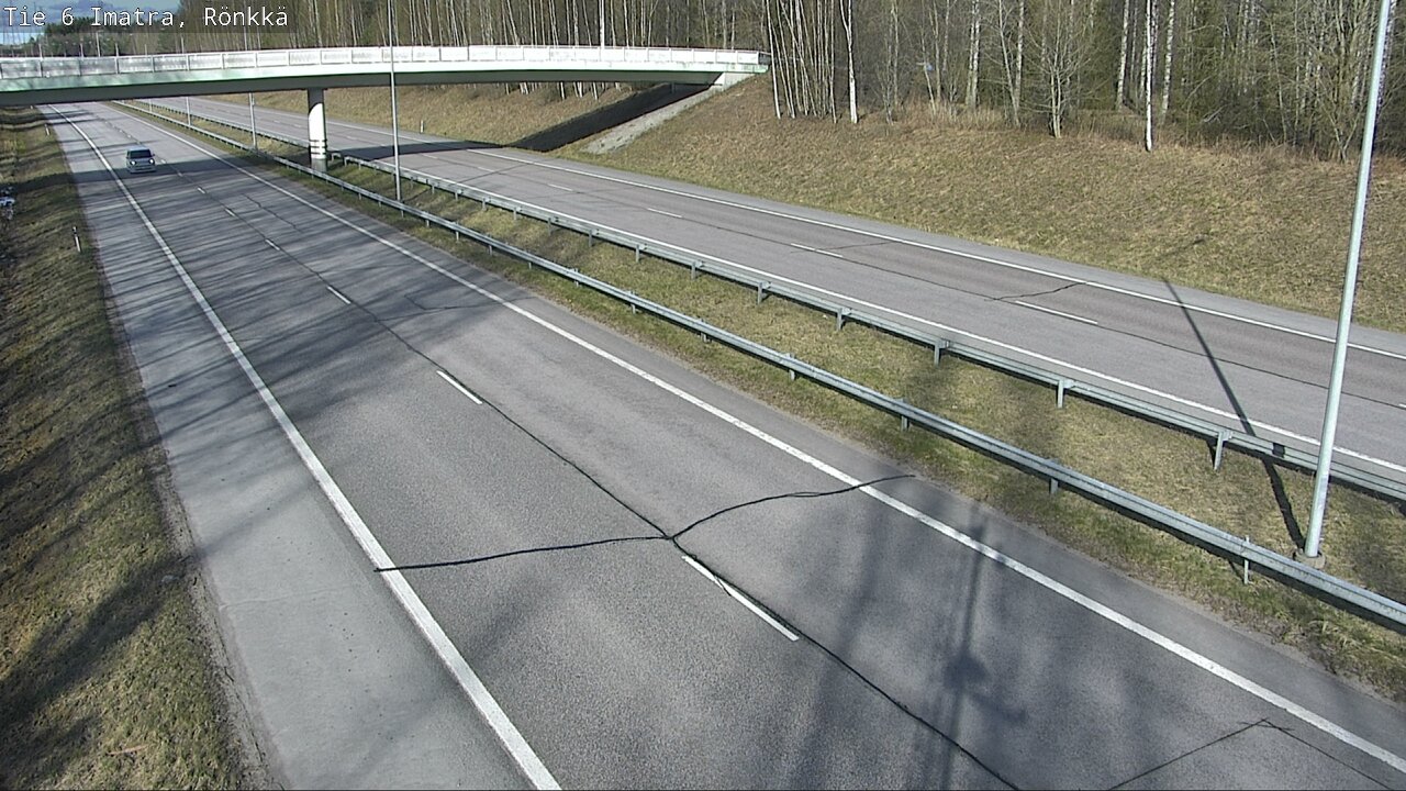 Weather Camera Image Road 6 Imatra, Rönkkä, Imatra, Etelä-Karjala