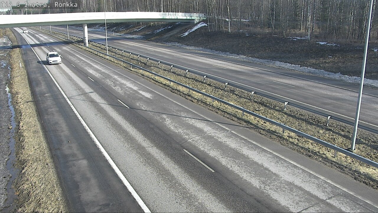 Weather Camera Image Väg 6 Imatra, Rönkkä, Imatra, Etelä-Karjala