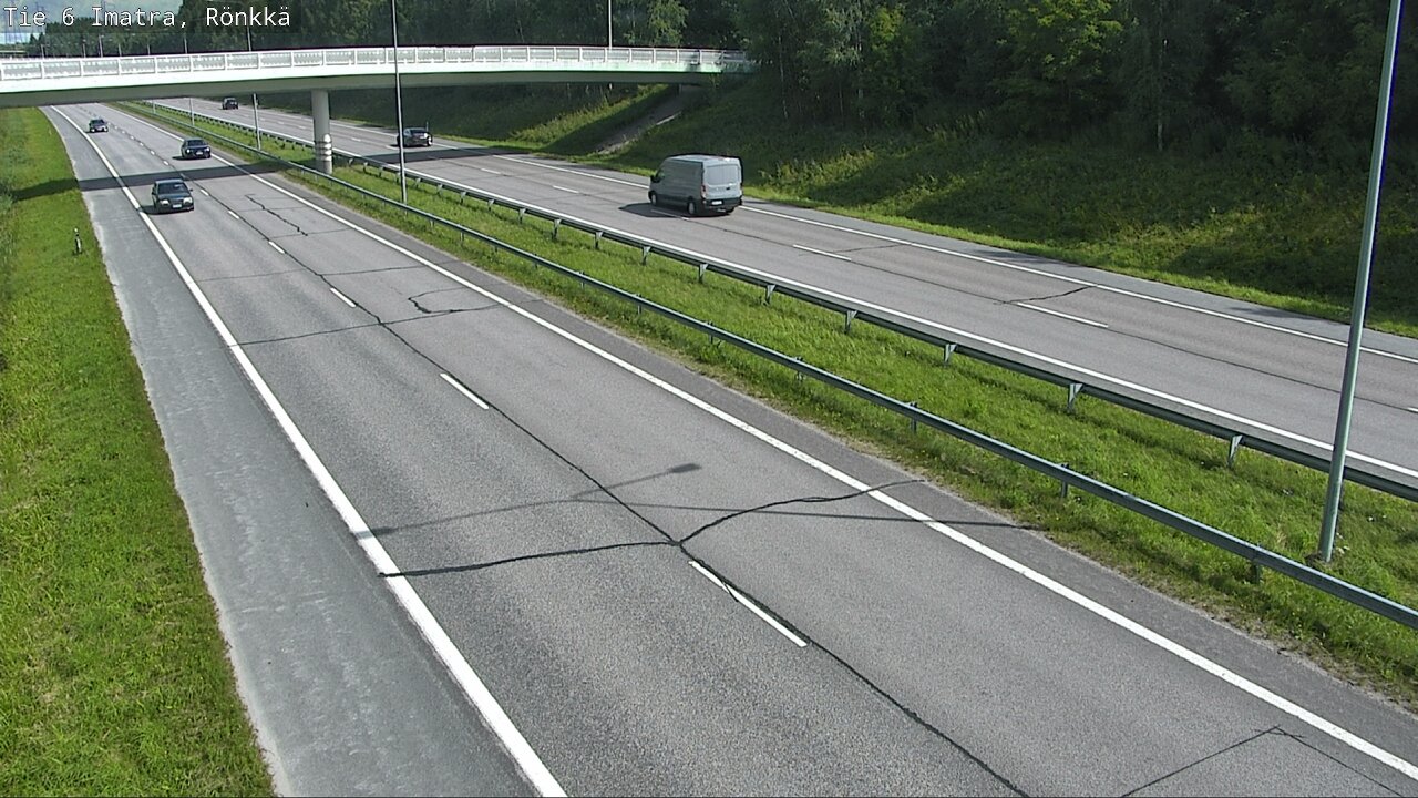 Weather Camera Image Road 6 Imatra, Rönkkä, Imatra, Etelä-Karjala